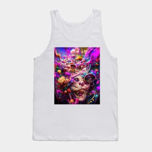 Fear And Loathing In Wonderland #74 Tank Top